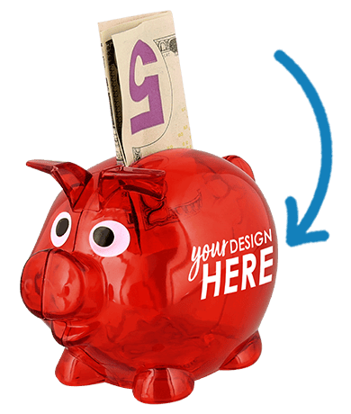 Imprint Info for Custom Piggy Banks