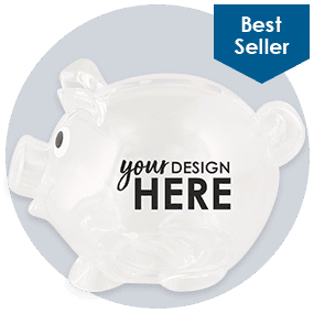 Mini Plastic Piggy Bank