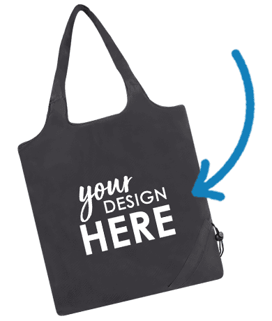 Imprint Info for Custom Polyester Tote Bags