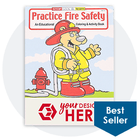 Practice Fire Safety Coloring Book