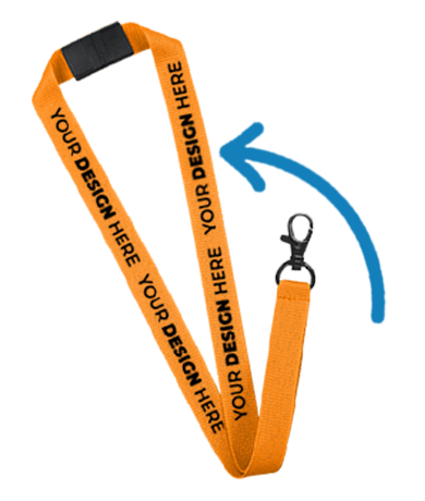 Imprint Info for Custom Breakaway Lanyards