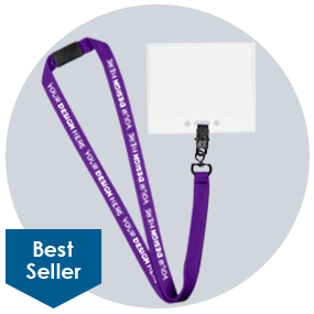 5/8-in. Breakaway Lanyard-Fixed Bulldog Clip & HOR ID Case