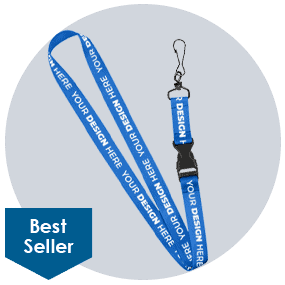 1-in. Economy Polyester Lanyard-Buckle Release