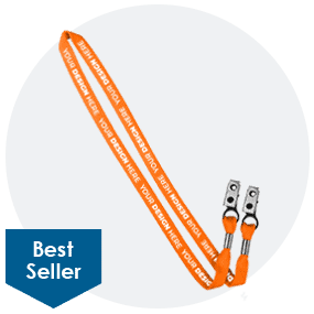 5/8-in. Tubular Lanyard-Double Bulldog Clip