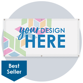 2-ft. x 4-ft. Mesh Vinyl Banner-8 oz.