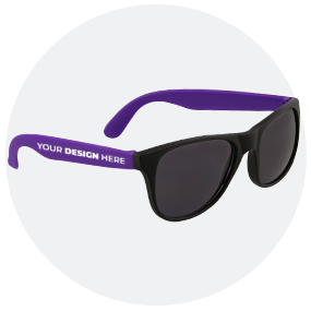Assorted Two-Tone Tropic Sunglasses