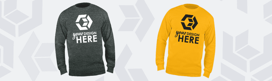 Custom Long-Sleeve T-Shirts - Start your order today!