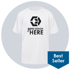 White Port & Company® Youth Performance Blend T-Shirt