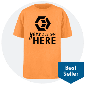 Gildan® Heavy Cotton™ Youth T-Shirt-Full Color