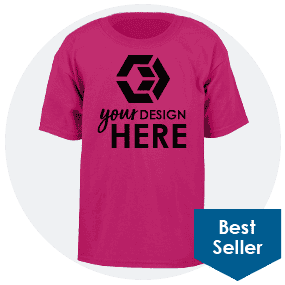 Jerzees® Dri-Power® Youth Active T-Shirt-Full Color