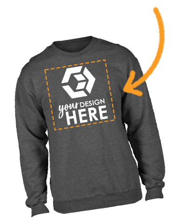 Imprint Info for Custom Sweatshirts