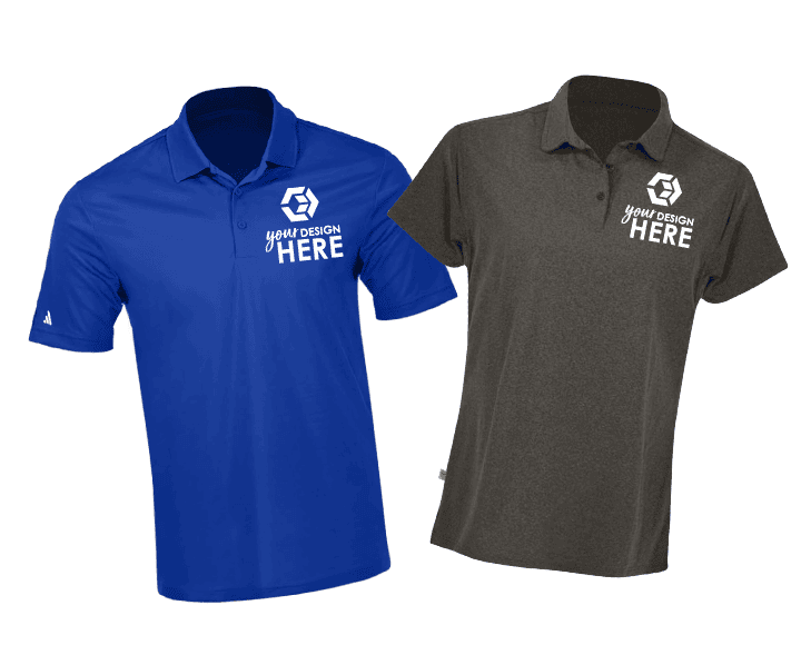 Custom Polos and Button-Up Shirts