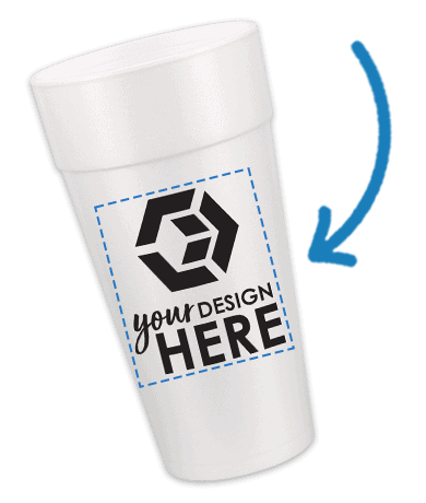 Imprint Info for Custom Styrofoam Cups