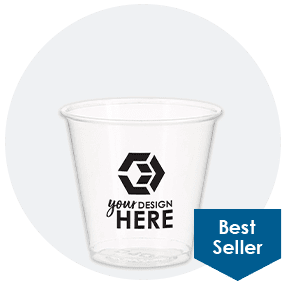 3.5 oz. Soft Sided Clear Cup