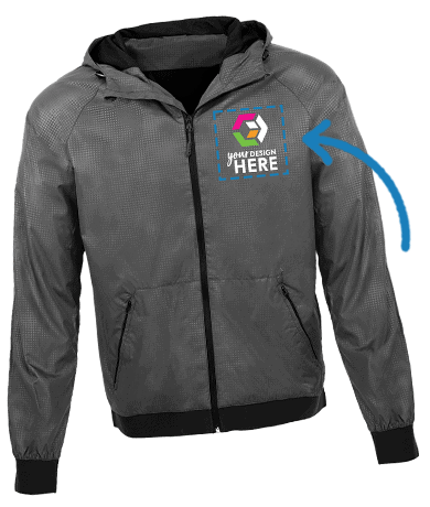 Imprint Info for Branded Windbreaker Jackets