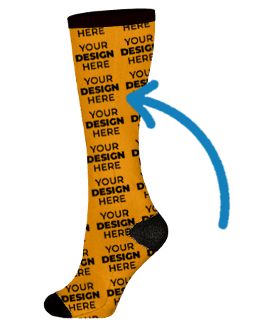 Imprint Info for Custom Socks