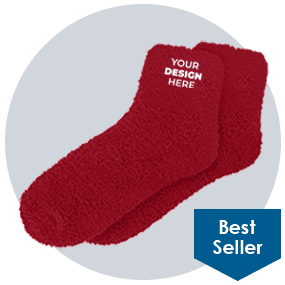 Soft and Fuzzy Fun Socks-Full Color