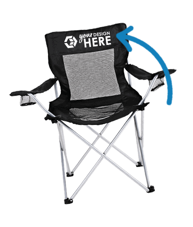 Imprint Info for Custom Folding Chairs
