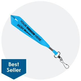 3/4-in. Neon Polyester Wrist Lanyard