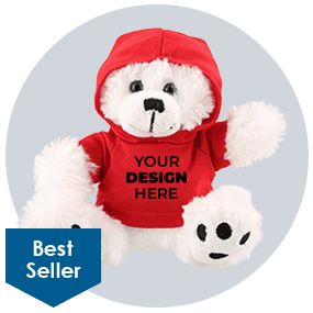 Junior Paw Print Pal Bear-Hoodie