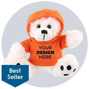 Junior Paw Print Pal Bear-Hoodie