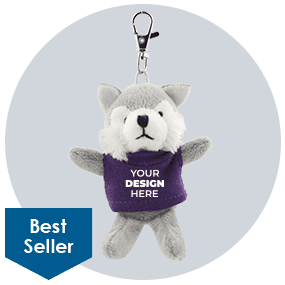 Wild Bunch Key Tag Wolf