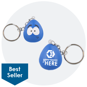 Stressed Maniac Stress Ball Key Ring
