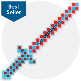 Light Up Mini Pixel Sword