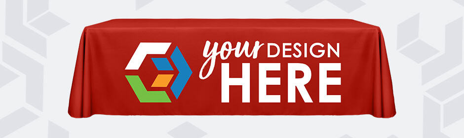 Custom 8-ft. Table Covers - Start your order today!