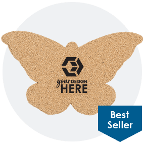 Butterfly Cork Coaster