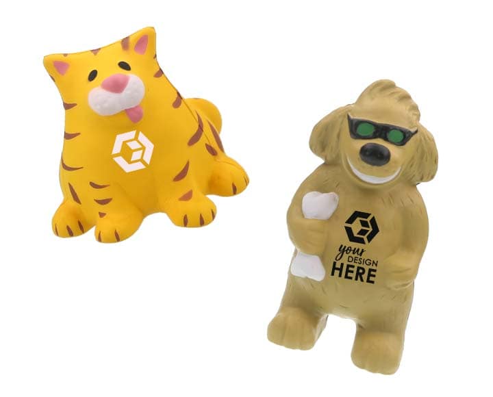Custom ​Animal Stress Balls