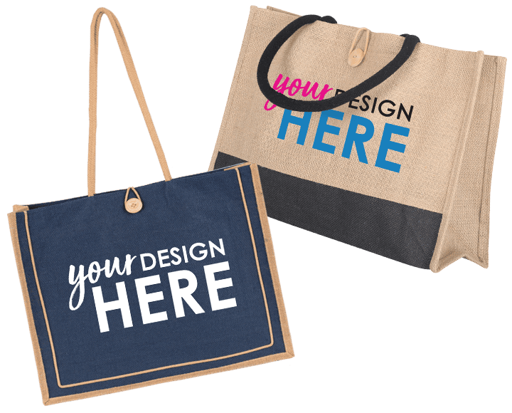 Custom Jute Tote Bags