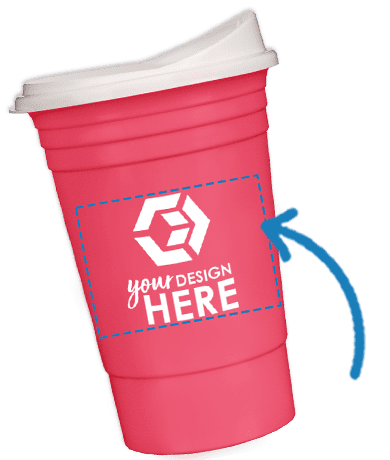 Imprint Info for Branded Plastic Mugs