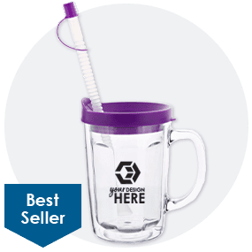 14 oz. Double Wall Acrylic To-Go Mug