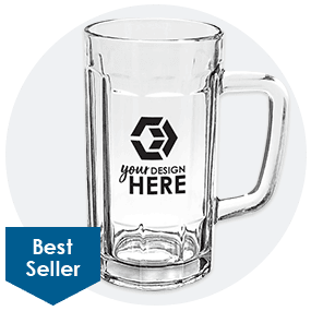 15 oz. All Star Glass Beer Mug