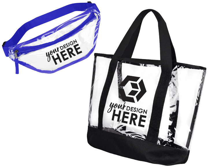 Custom Clear Stadium Bags