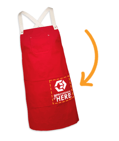 Imprint Info for Custom Cooking Aprons