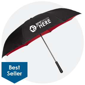 48-in. Arc Accented Inversion Umbrella