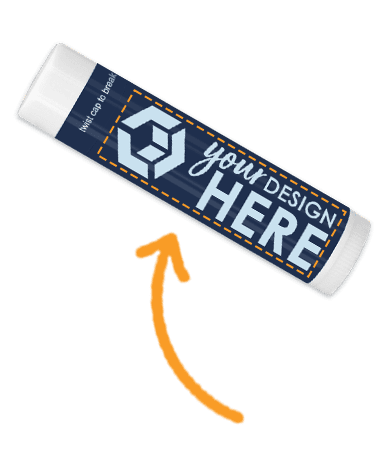 Imprint Info for Promotional SPF Lip Balm