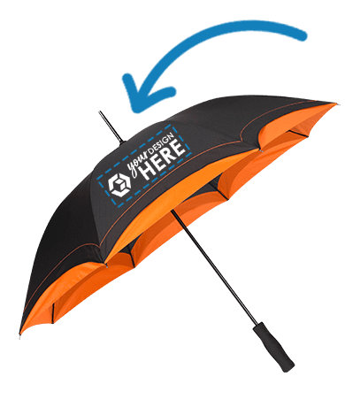 Imprint Info for Personalized Golf Umbrellas