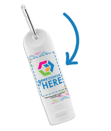 Imprint Info for Personalized Sunscreen