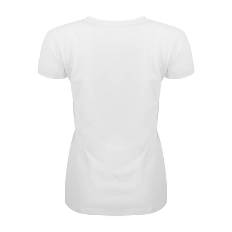 White Tultex® Women's Fine Jersey Slim Fit T-Shirt-Blank | Totally