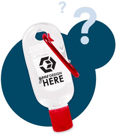 Full-color logo hand sanitizer gel