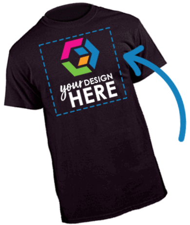 T-Shirt Imprint Area