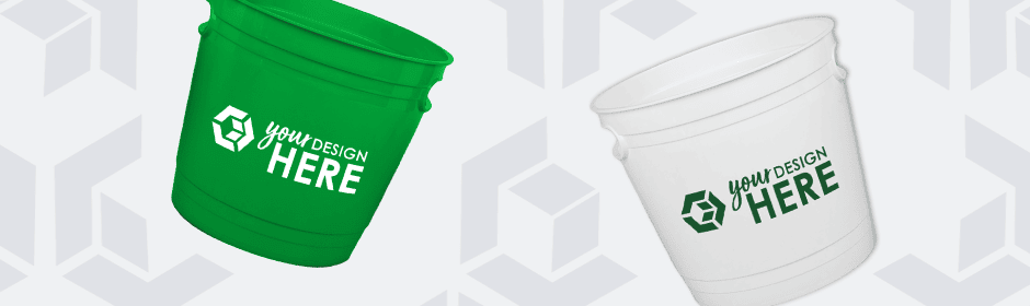 Personalize Your Bulk Drink Buckets Now