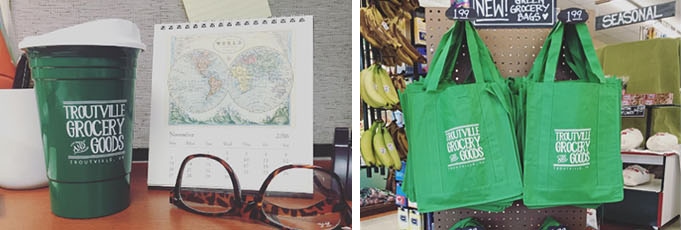 Troutville Grocery Collage