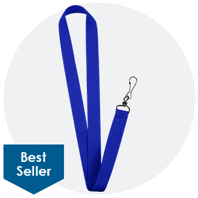 Blank ¾-in. Polyester Lanyard