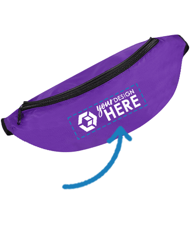 Fanny Packs Imprint Area
