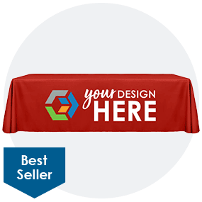 8-ft. Table Throw-Full Color on Front
