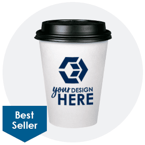 12 oz. Paper Cups With Lids